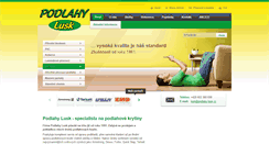 Desktop Screenshot of podlahy-lusk.cz